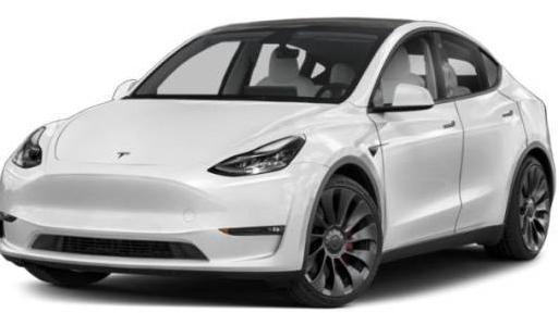 TESLA MODEL Y 2021 5YJYGDEE2MF096697 image